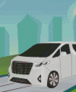 Toyota Alphard Diamond Painting