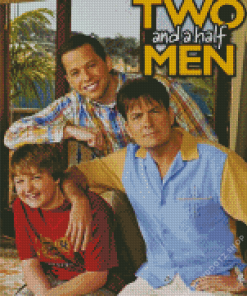 Two And A Half Men Sitcom Diamond Painting