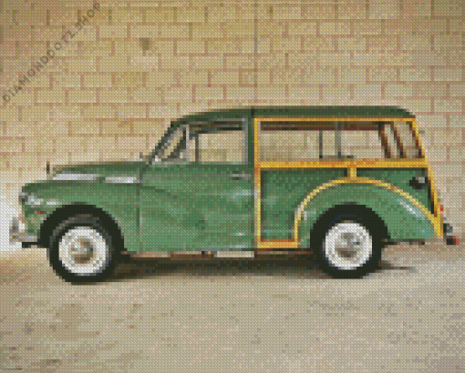 Vintage Morris Car Diamond Painting