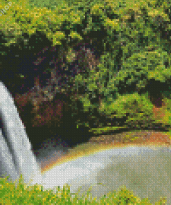 Wailua Waterfall Diamond Painting