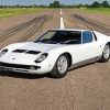 White Lamborghini Miura Diamond Painting