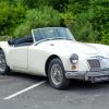 White Mga Sport Car Diamond Painting