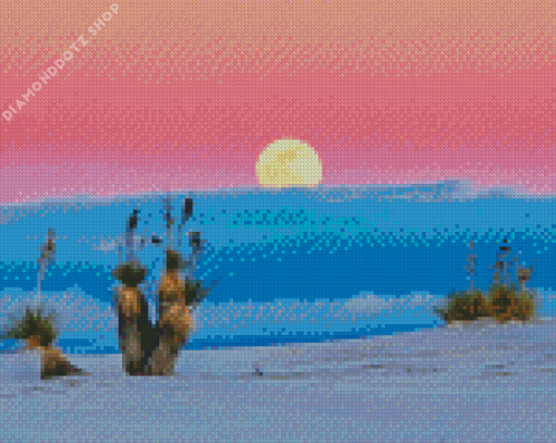 White Sands National Park Diamond Painting