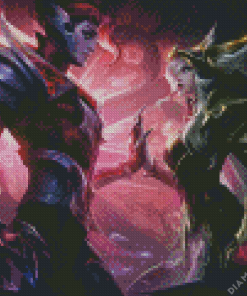 Xayah And Rakan Diamond Painting