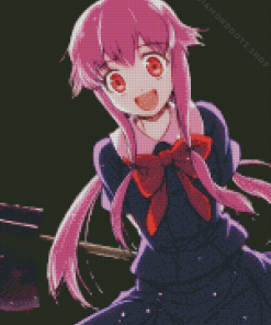 Yuno Gasai Diamond Painting