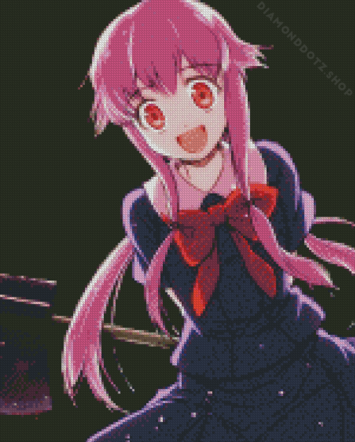 Yuno Gasai Diamond Painting