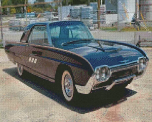 1963 Ford Thunderbird Diamond Painting