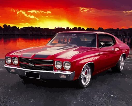 1970 Chevrolet Chevelle Super Sport Diamond Painting