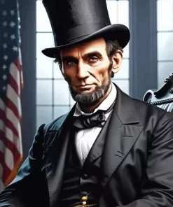 Abraham Lincoln Diamond Painting