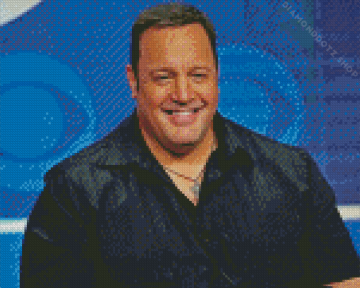 Actor Kevin James Diamond Painting