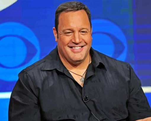 Actor Kevin James Diamond Painting