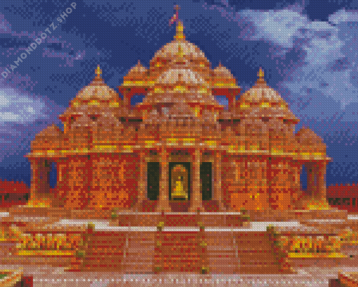 Akshardham Diamond Painting