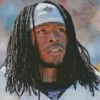 Alvin Kamara American Football Player Diamond Painting