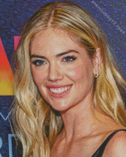 American Model Kate Upton Diamond Painting