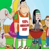 American Dad Bbq Diamond Painting