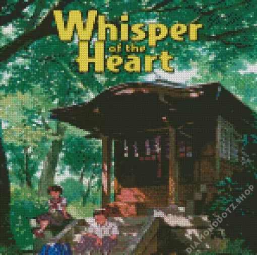 Animated Film Whispers Of The Heart Diamond Painting