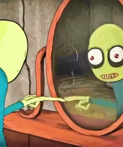 Animation Salad Fingers Diamond Painting