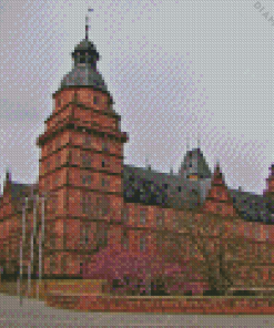 Aschaffenburg Castle Diamond Painting