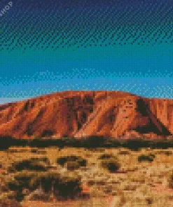 Australian Outback Landscape Diamond Painting