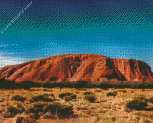 Australian Outback Landscape Diamond Painting