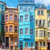 Balat Turkey Colorful Buildings Diamond Painting