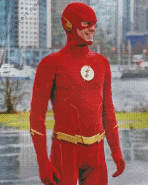 Barry Allen Diamond Painting