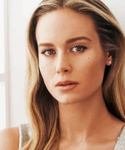 Beautiful Brie Larson Diamond Painting