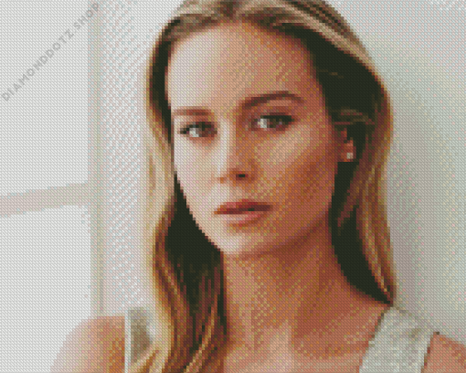 Beautiful Brie Larson Diamond Painting