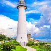 Biloxi Lighthouse Mississippi Diamond Painting