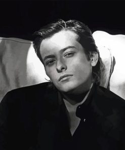 Black And White Edward Furlong Diamond Painting