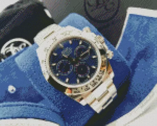 Blue Daytona Diamond Painting