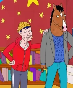 Bojack And Todd Diamond Painting