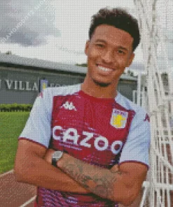 Boubacar Kamara Aston Villa Diamond Painting