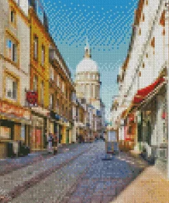 Boulogne Sur Mer Streets Diamond Painting