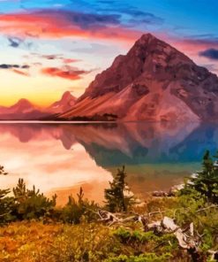 Bow Lake Diamond Painting