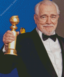 Brian Cox Golden Globes Diamond Painting