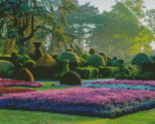 Brodsworth Garden Diamond Painting