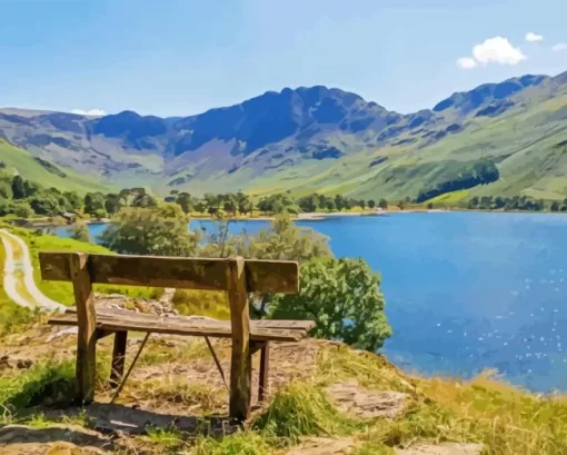 Buttermere Lake Diamond Painting