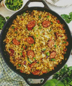 Cajun Jambalaya Diamond Painting