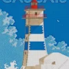 Cascais Poster Art Diamond Painting