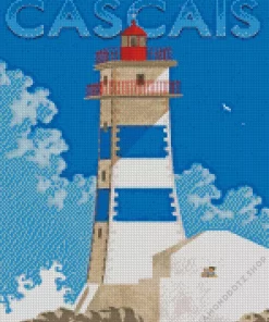 Cascais Poster Art Diamond Painting