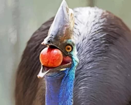 Cassowary Diamond Painting