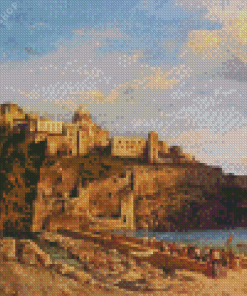 Castello Aragonese Art Diamond Painting