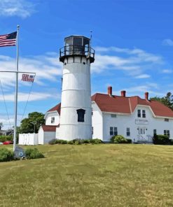 Chatham Lighthouse Massachusetts Diamond Painting