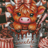 Chocolate Cow Baby Diamond Painting