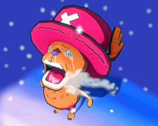 Chopper Crying Diamond Painting