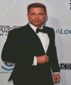 Classy Rob Lowe Diamond Painting