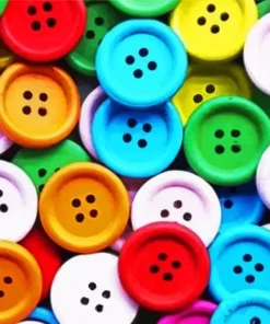 Colorful Buttons Diamond Painting