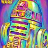 Colorful R2d2 Diamond Painting