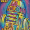 Colorful R2d2 Diamond Painting